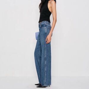 Reformation Val 90s Mid Rise Straight Jeans